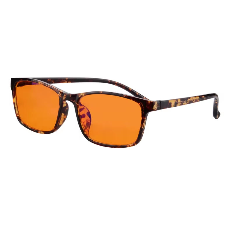 SHINU anti Blue Light Lense Computer Glasses for Men TR90 Orange Blue Light Blocking Glasses 2024 Blue Light Protection Glasses